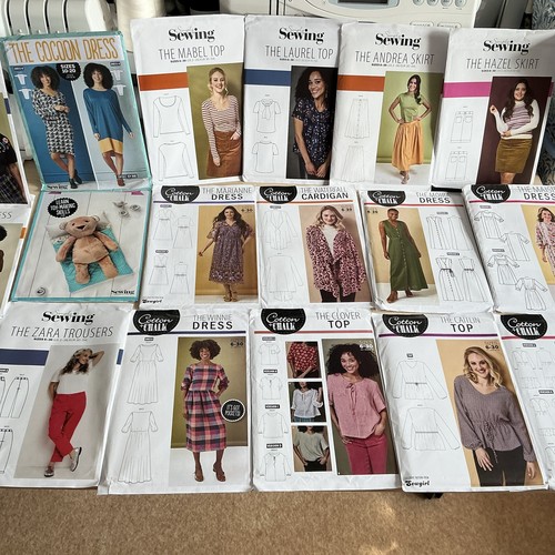 Various sewing patterns - various,