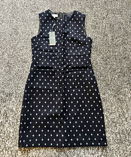 Hobbs navy polka dot - hobbs, wool