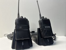 Vertex Standard Walkie Talkie Set With Dual Chargers Tested Working