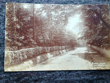 Rock Ferry Kings Lane Photo Postcard J.Geo. Davies Port Sunlight 1906 Birkenhead