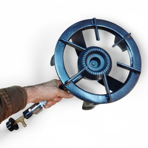 Camping stove wok - wok, burner