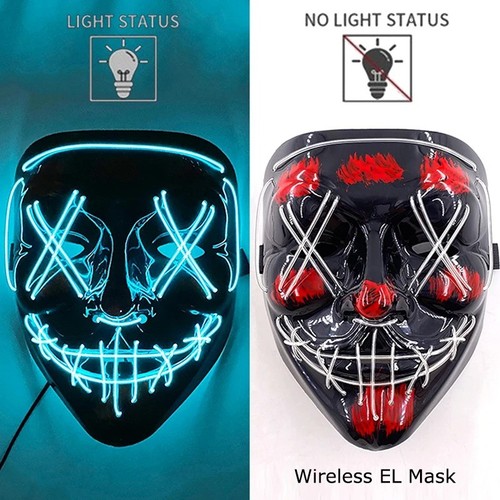 Wireless neon led purge - wireless, mask