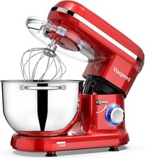 Stand Mixer, Vospeed Food Mixer Dough Blender, 6.2L1500W Electric Cake Mixer