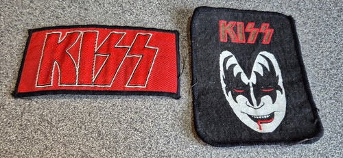 1980s vintage kiss patches 2 - vintage,