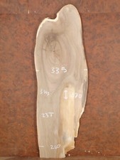 1070x260-335x23mm English Walnut Live Natural/Waney Edge Slab Timber (280302)