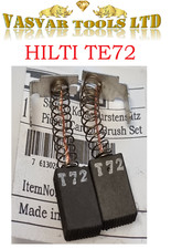 CARBON BRUSHES for HILTI TE60 TE72 TE 60 TE 72 Pattern breaker drill combi E120