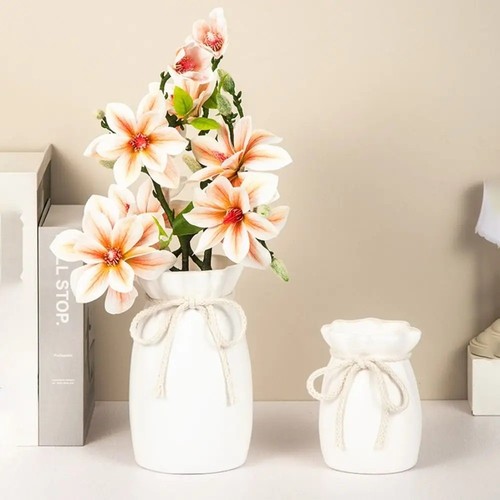 1pc bow design plastic flower - bow,