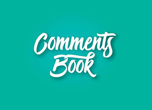 Comments book for visitors and - comments,