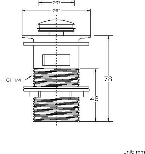 Chrome pop slotted bathroom - chrome, up