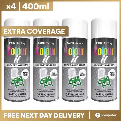 Colour white plastic - 4x, it