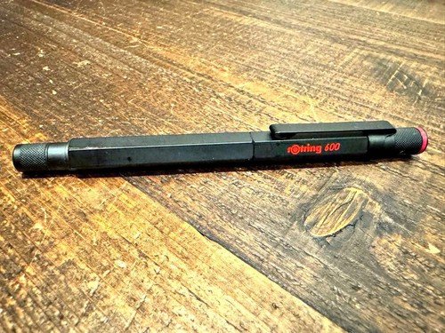 Rotring 600 black - black, fountain