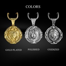 Egyptian Scarab Necklace Sterling Silver Men Pendant Ancient Mythology Jewelry