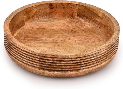 Mango wood decorative bowl - mango,