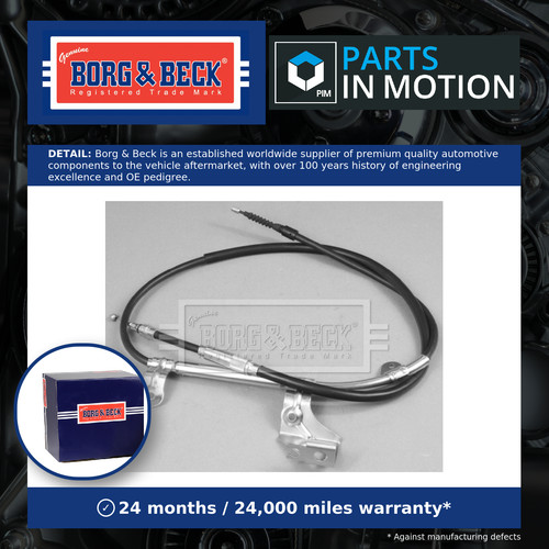Handbrake cable fits passat - cable,