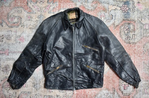 Vtg 1940s italian - vtg, leather