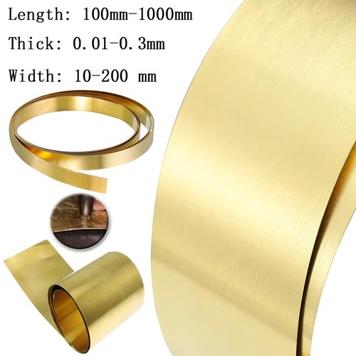 Thin brass sheet roll - sheet,