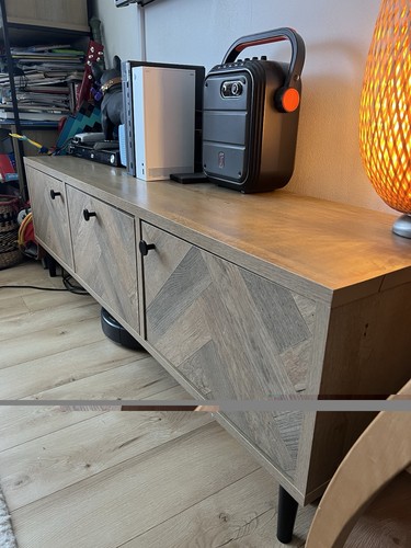 Selby stand unit - tv, dark
