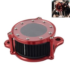 Red Air Cleaner Intake Filter