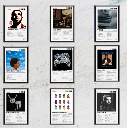 Drake album posters - drake, –
