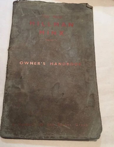 Vintage hillman minx - hillman, 11