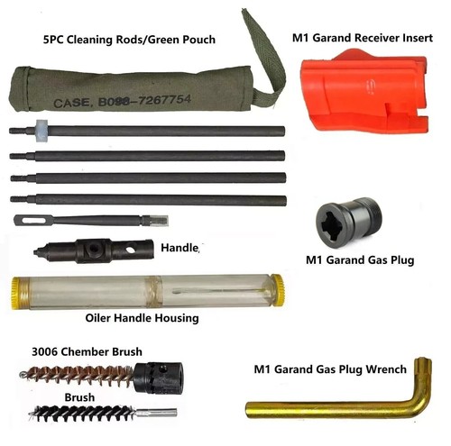 Garand cleaning kit oiler - garand, kit,oiler