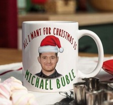 Funny Michael Buble Christmas Coffee Mug - Christmas Gift