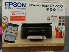 Epson Expression Home XP-2200  Multifunction Printer - Tested- No Inks