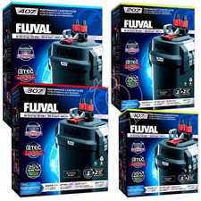 Fluval 107 207 307 407 FX2 FX4 FX6 External Filter & Media Aquarium Fish Tank