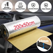 2-10M Car Sound Deadening Insulation Mat Hood Door Truck Soundproof Material Pad