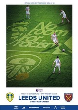* 2025/26 - LEEDS UNITED HOME PROGRAMMES - CHOOSE FROM LIST *