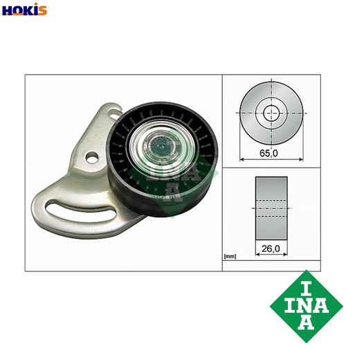 Tensioner pulley vribbed - vribbed, belt
