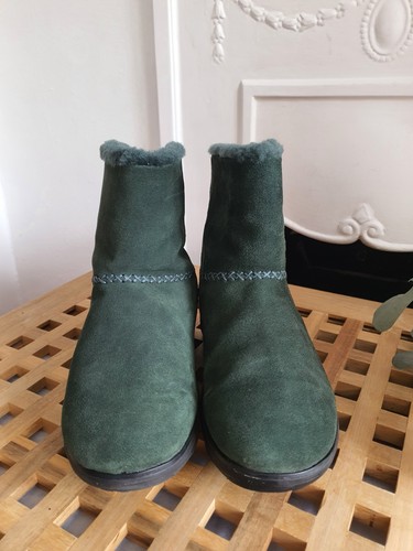 Fitflop green suede boots uk - green,