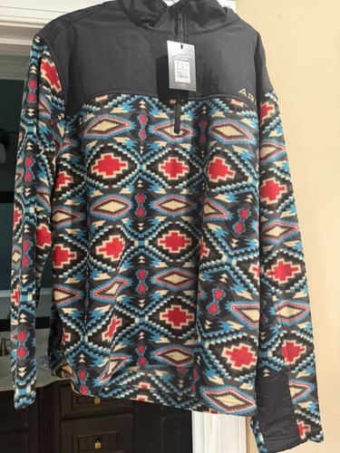 Ariat tek zip pullover sz - ariat,