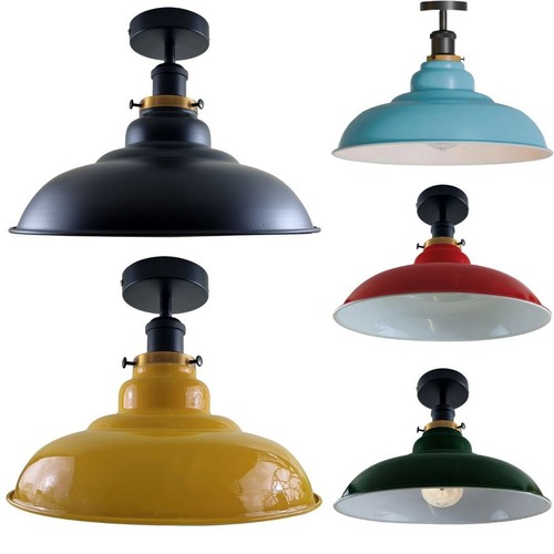 Industrial ceiling light semi - ceiling,