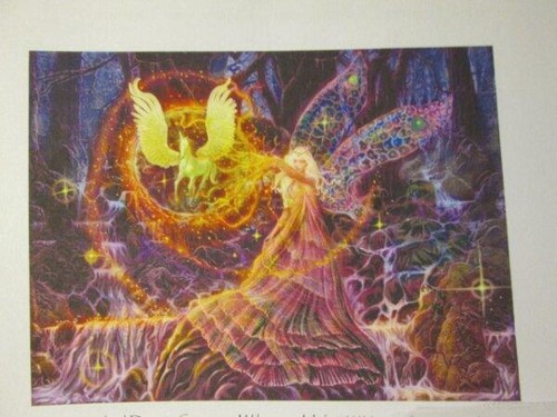 The fairy spell cross stitch - fairy,