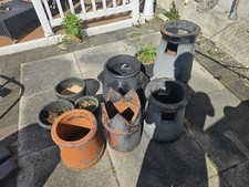 OLD CHIMNEY STACKS And Pots.