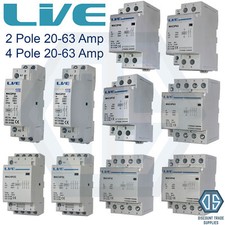 2 Pole 4 Pole 20 Amp 25 Amp 32