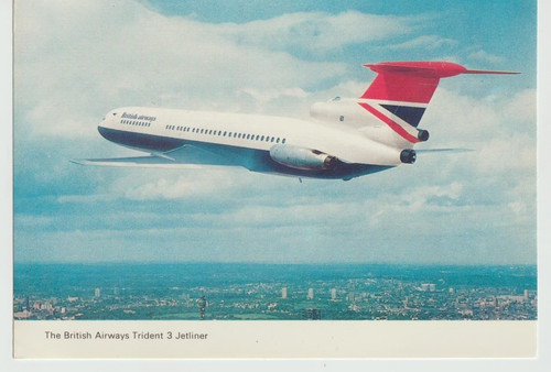 Trident three jetliner - trident,
