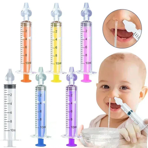 Silicone baby nasal aspirator - silicone,