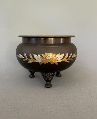 Bronze incense burner asia - incense, burner,