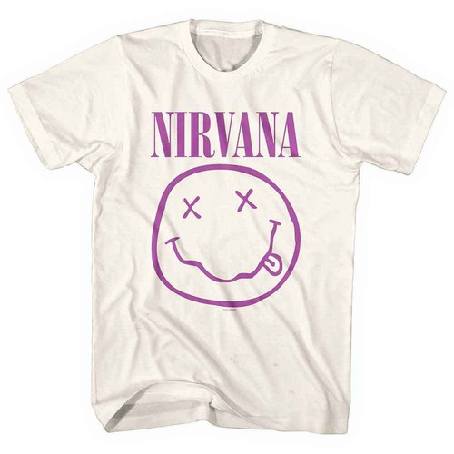 Nirvana unisex shirt purple - nirvana, t-shirt: