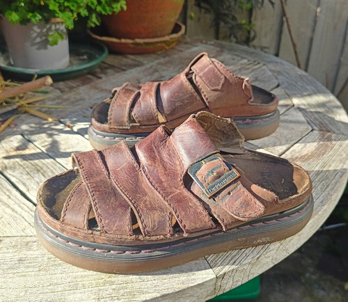 Martens leather slip - martens,