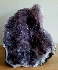 Natural Amethyst Druze Geode Quartz Crystal Cluster 1kg 13x9cm XL R40