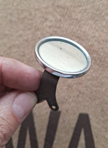 Rare small semaphore mirror - small,