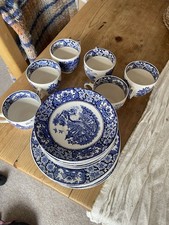 Old Alton Ware Blue Willow Tea