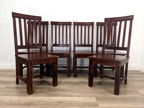 Dining chairs solid - dining, 6