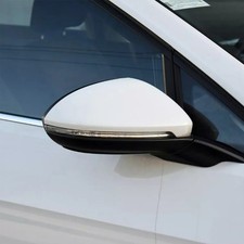 For VW Golf MK7 2013-2020 Wing Mirror Cover Cap Case Pure White Drivers Right UK