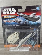 Star Wars Micro Machines A New Hope Trench Run Millennium Falcon Tie Bomber