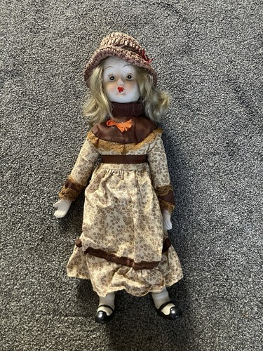 Porcelain doll girl - porcelain,