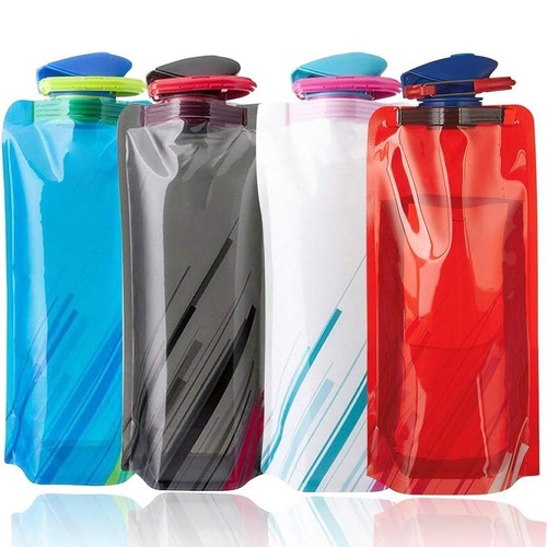 Collapsible water bottle - water,